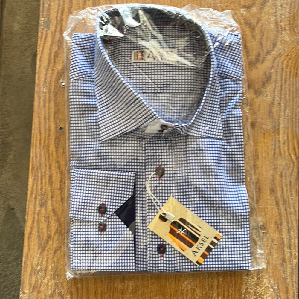 Luxury European men’s shirt, brand new